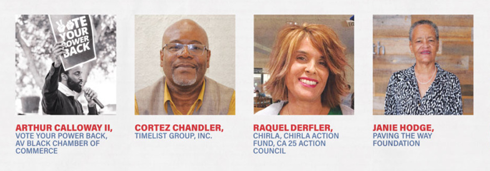 Steering Committee Members: Arthur Calloway II, Cortez Chandler, Raquel Derfler, Janie Hodge